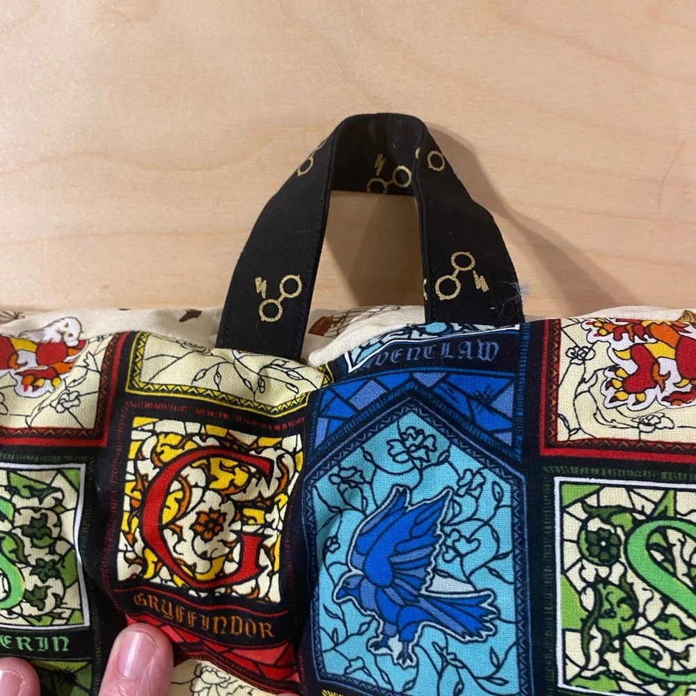 Hand Crafted Hogwarts House Crest Pillow - Multicolor (NX)